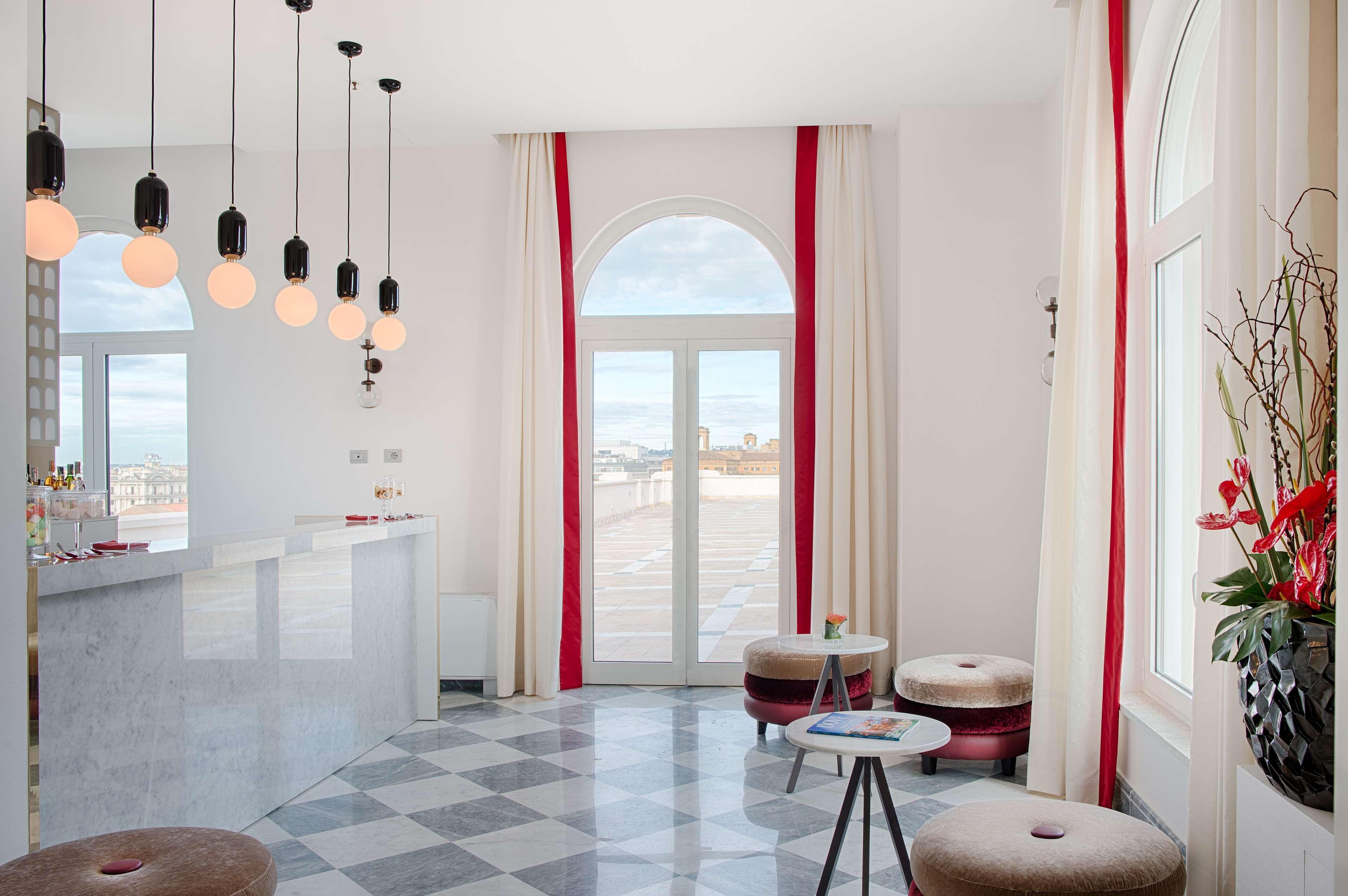 Hotel NH Collection Palazzo Cinquecento Roma Esterno foto The interior of the hotel